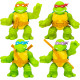 Набір фігурок тягучок Черепашки ніндзя Heroes of Goo Jit Zu Teenage Mutant Ninja Turtles 4 Pack