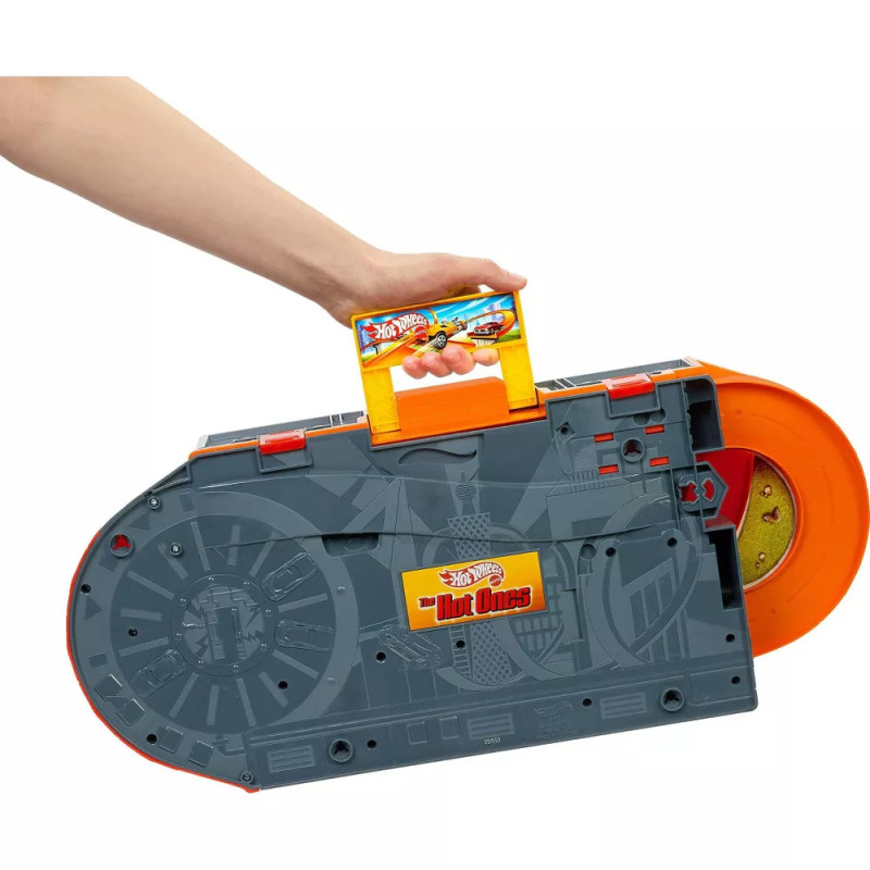 Ігровий набір гоночних машинок і міні місто Hot Wheels City Sto Go Refresh Toy