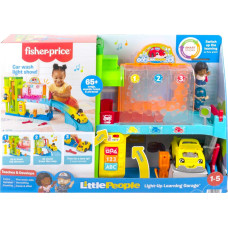 Интерактивный набор Гараж Fisher-Price  Little People Toddler Playset Light-Up Learning Garage