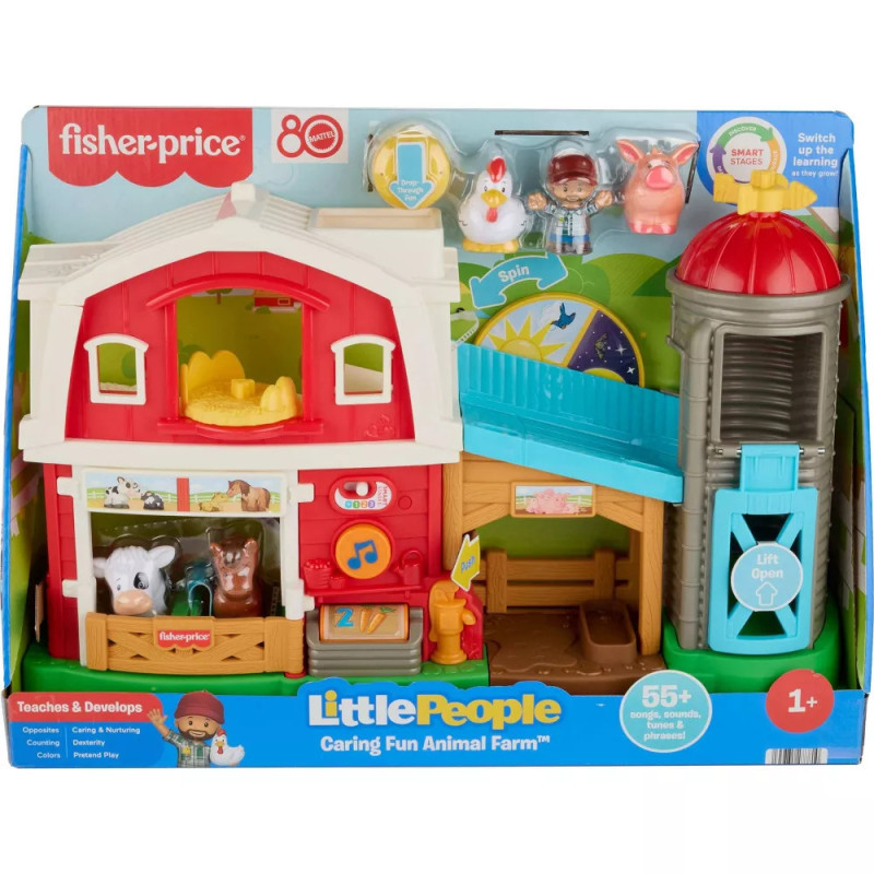 Ігровий набір музична Ферма Fisher price Little People Farm Doll Playset