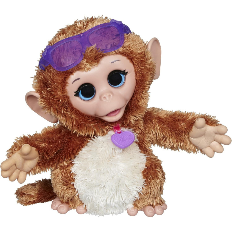 Інтерактивна іграшка мавпочка FurReal Friends Baby Cuddles My Giggly Monkey Pet