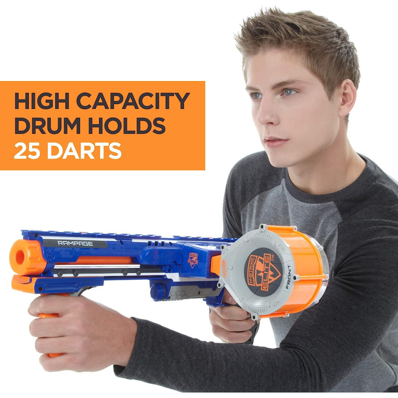 Бластер Нерф Еліт Ремпейдж Nerf Rampage N-Strike Elite Toy Blaster with 25 Dart
