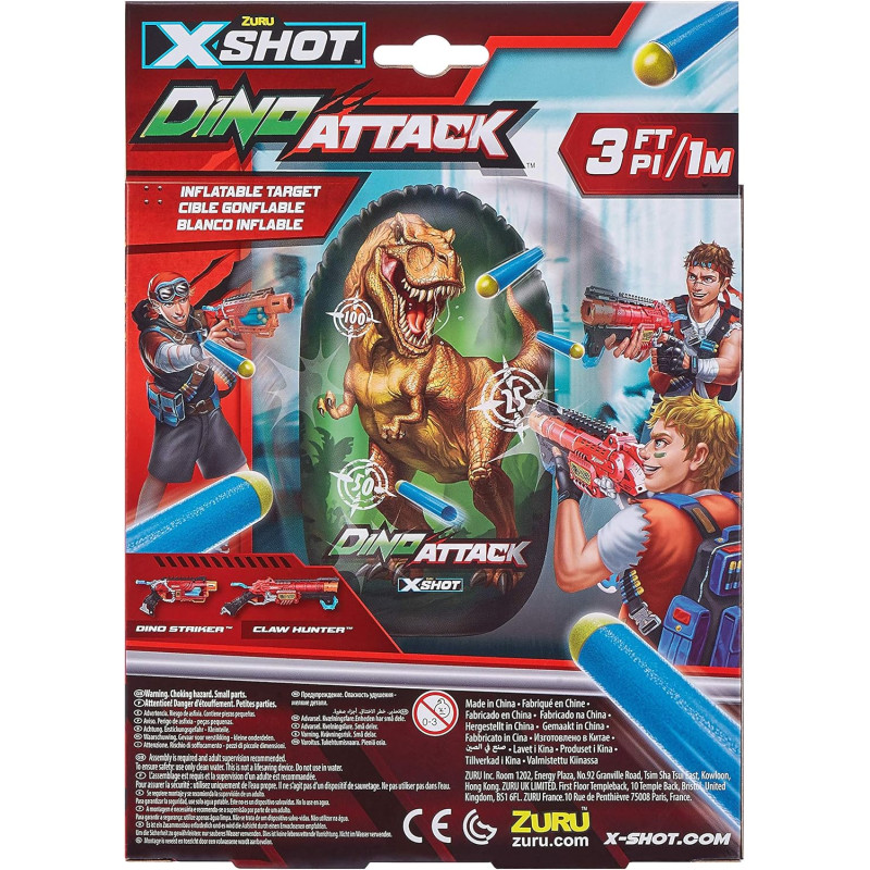 Надувна мішень X Shot Dino Attack Inflatable Target XS 4862 