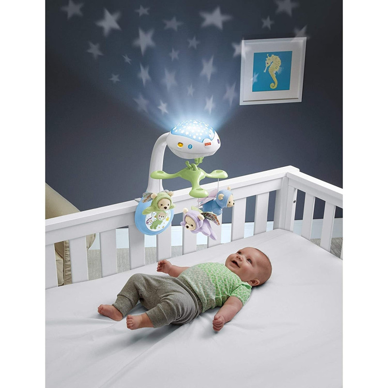 Музыкальный мобиль-проэктор Фишер-Прайс Fisher-Price Butterfly Dreams 3-in-1 Projection Mobile