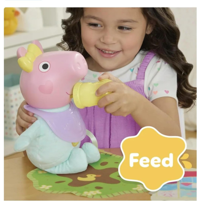 Интерактивная іграшка Пеппа Peppa Pig Snuggles Baby Evie Interactive Baby