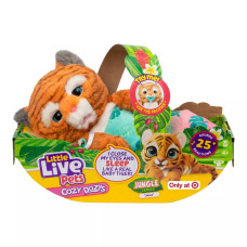  Інтерактивна іграшка плюшевий Тигр Little Live Pets Cozy Dozys Jungle Series Java The Tiger