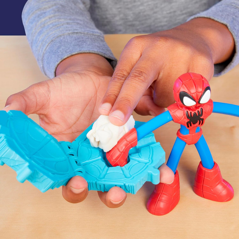 Набір для творчості Людина павук Play Doh Marvel Spider Man Launch Slice Battle