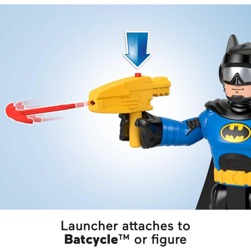 Ігровий набір Бетмен Fisher-Price Imaginext DC Super Friends Batcyle XL