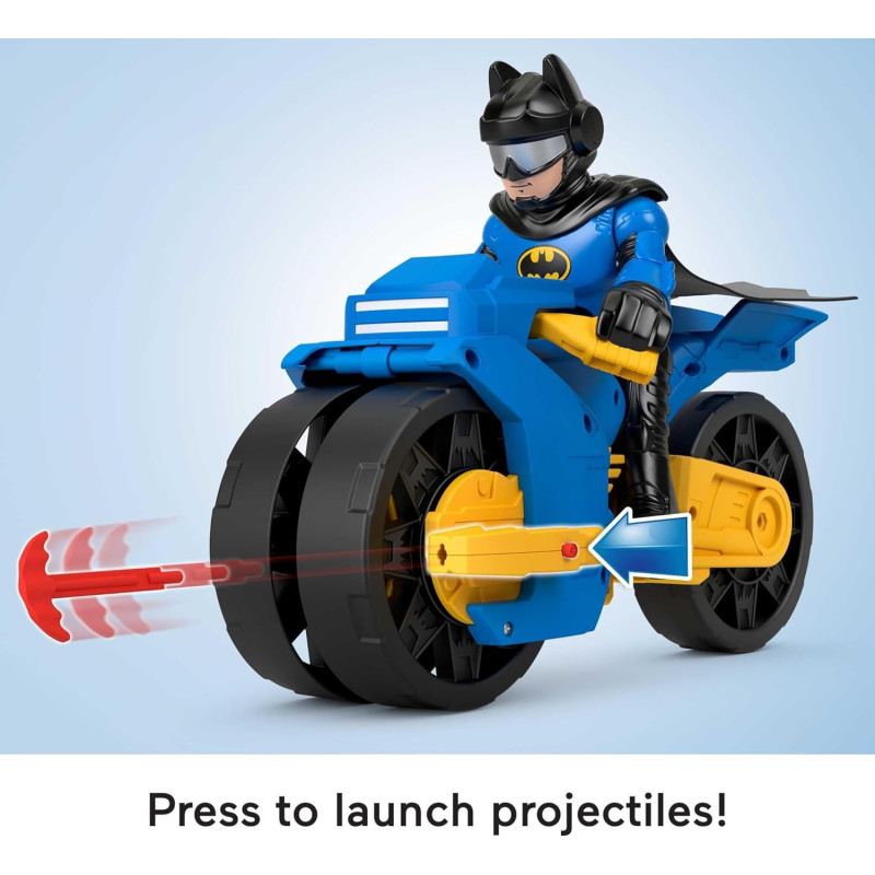 Ігровий набір Бетмен Fisher-Price Imaginext DC Super Friends Batcyle XL