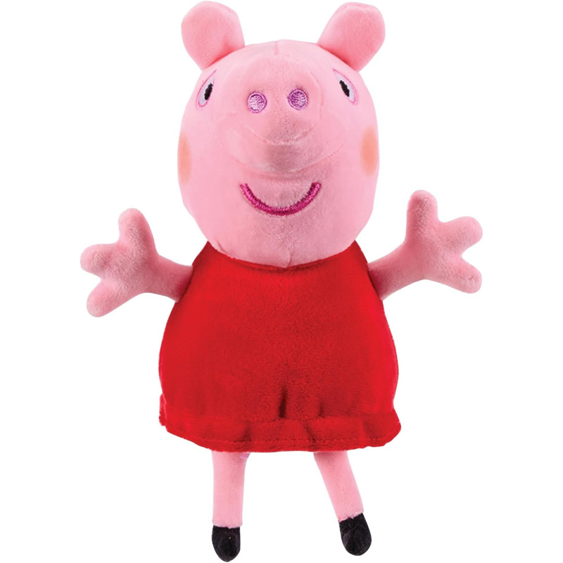 М'які плюшеві іграшки Свинка Пеппа Джордж та Еві Peppa Pig Peppa George and Evie 3 Pack