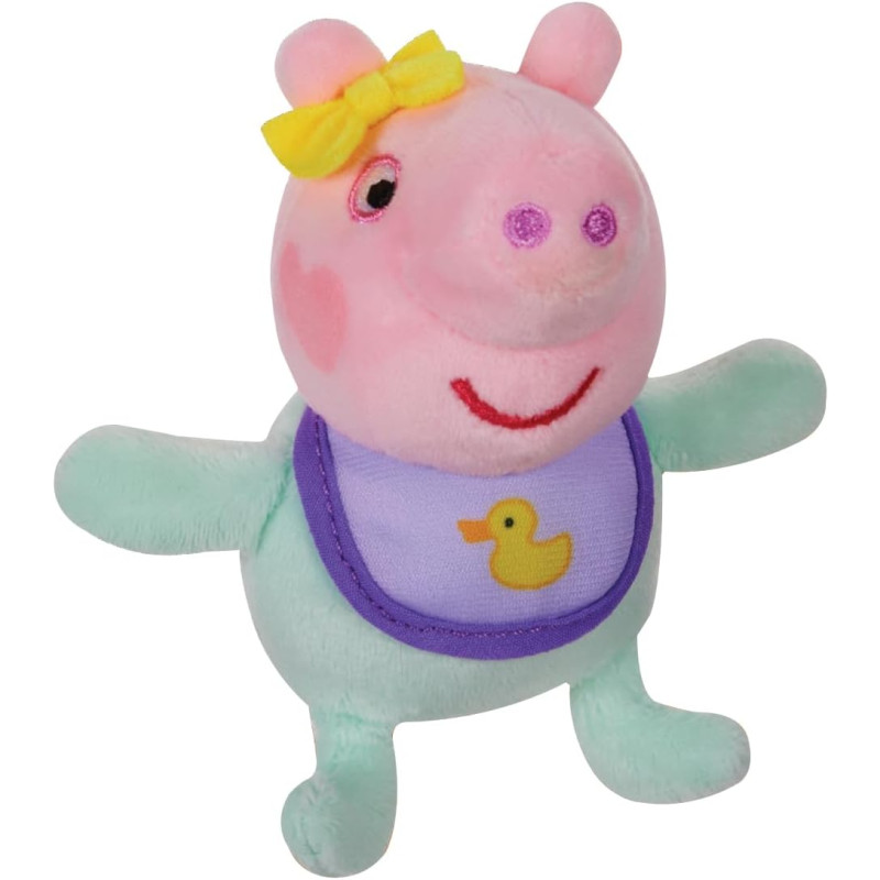 М'які плюшеві іграшки Свинка Пеппа Джордж та Еві Peppa Pig Peppa George and Evie 3 Pack