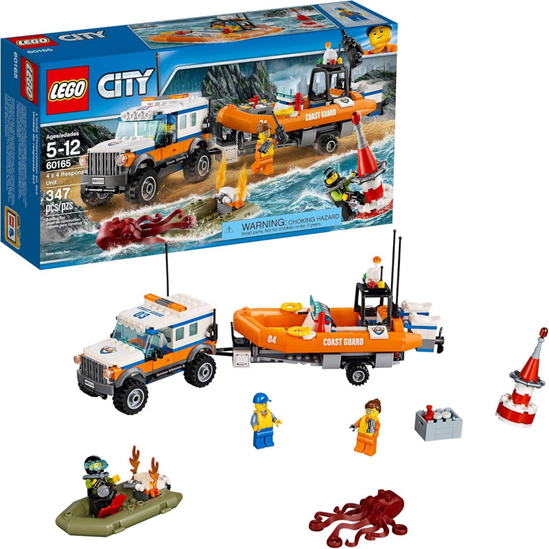 Конструктор Лего Берегова охорона Lego City 60165 4x4 Response Unit