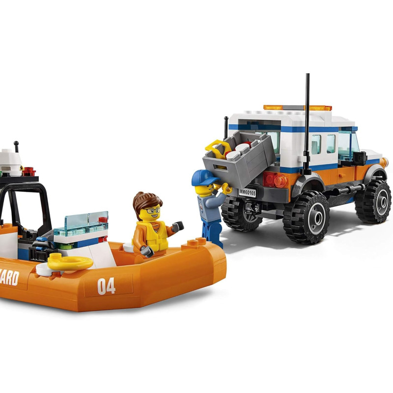 Конструктор Лего Берегова охорона Lego City 60165 4x4 Response Unit