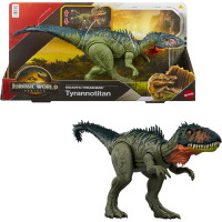 Фігурка динозавра Тиранотитан Mattel Jurassic World Rebirth Gigantic Thrashers Tyrannotitian Dinosaur JCL75