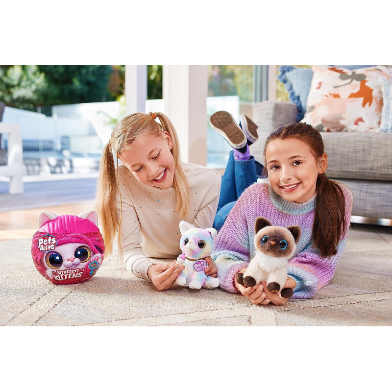 Интерактивный игрушка Британская кошечка Pets Alive Smitten Kittens Surprise British Shorthair Cat PEL00000-01