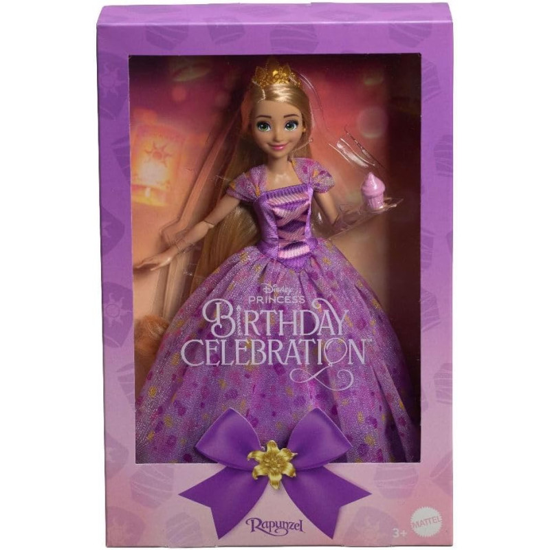 Колекційна лялька Рапунцель Disney Princess Birthday Rapunzel Deluxe Fashion Doll