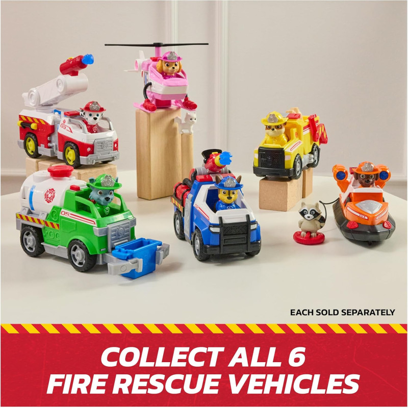 Щенячий патруль Чейз Пожежний рятувальний крейсер Paw Patrol Fire Rescue Chase Rescue Fire Cruiser