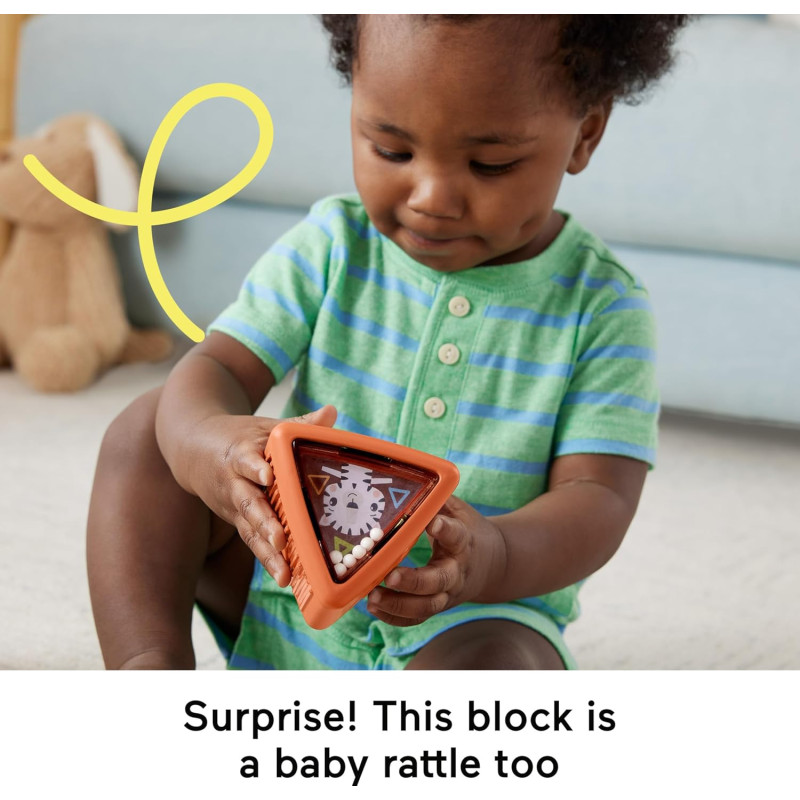 Розвиваючий ігровий набір Fisher Price Baby Toy Busy Activity Sensory Blocks