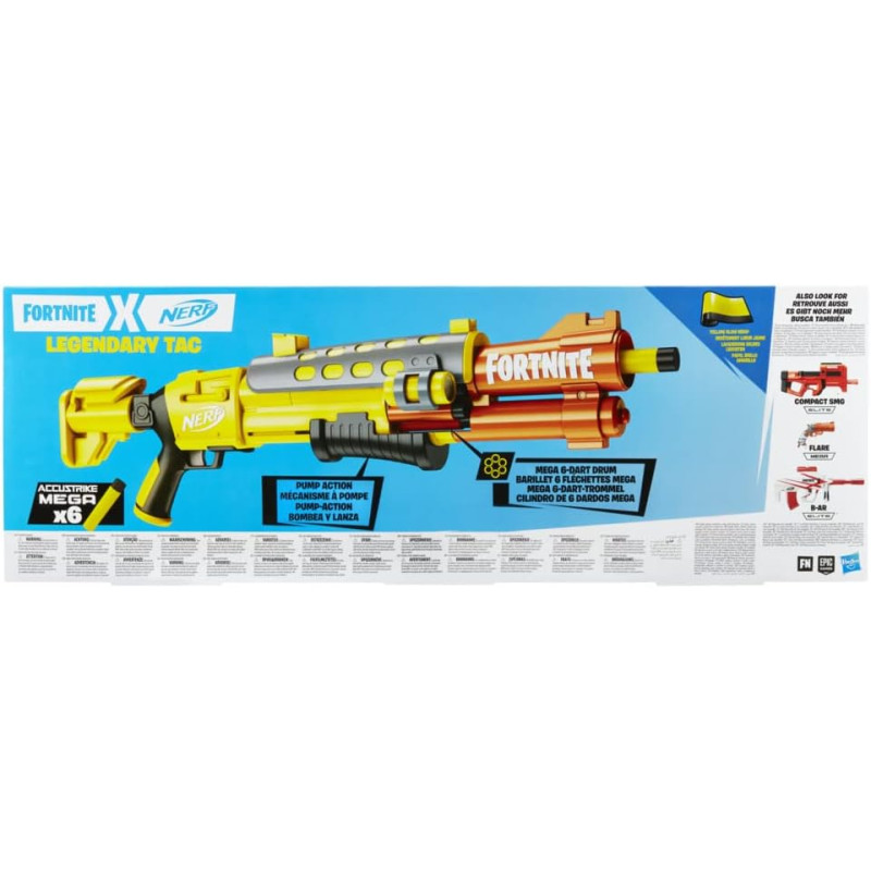 Іграшковий бластер Nerf Fortnite Legendary TAC F4169EU5      