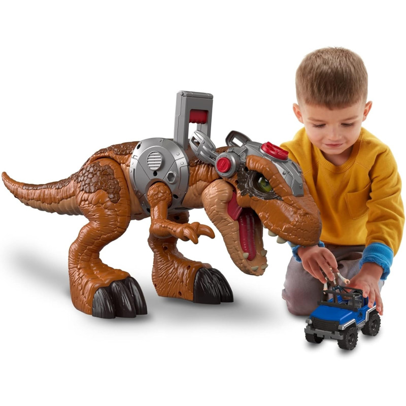 Інтерактивна іграшка Тірекс Тиранозавр Imaginext Jurassic World Dinosaur TRex and Owen Grady