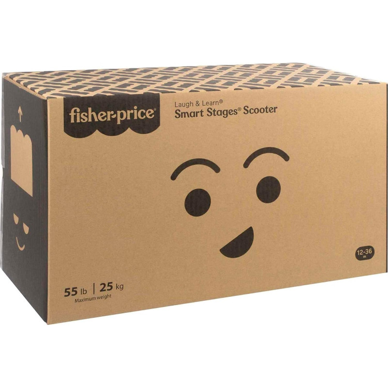 Музичний скутер Фишер Прайс  Fisher-Price Laugh  Learn Smart Stages Cruise Along Scooter