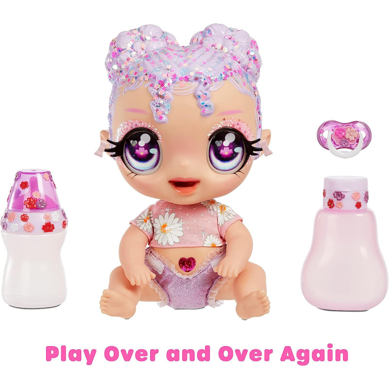 Лялька Глітер Бебіс Ліла Уайлдбум MGA Entertainment Glitter BABYZ Lila Wildboom