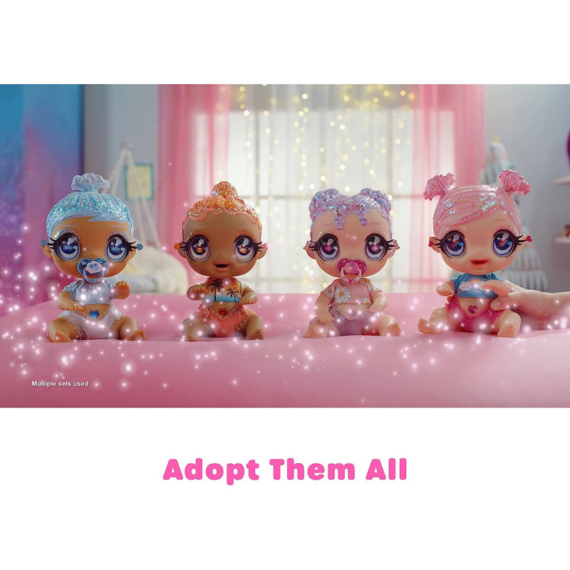 Лялька Глітер Бебіс Ліла Уайлдбум MGA Entertainment Glitter BABYZ Lila Wildboom