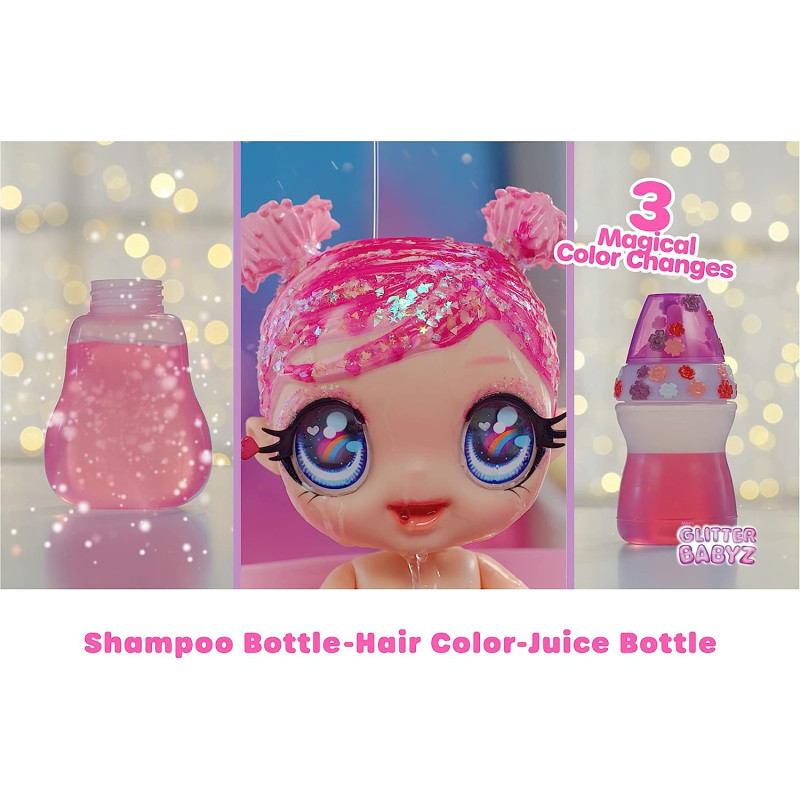 Лялька Глітер Бебіс Ліла Уайлдбум MGA Entertainment Glitter BABYZ Lila Wildboom