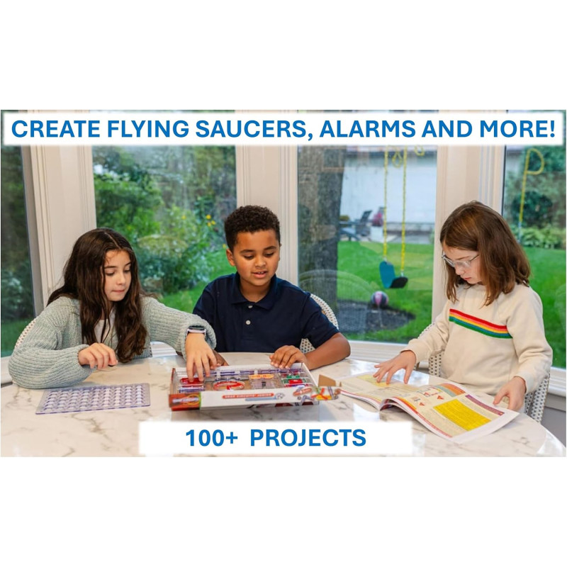 Набір STEM для вивчення електроніки Snap Circuits Jr SC 100 Electronics Exploration Kit STEM Educational