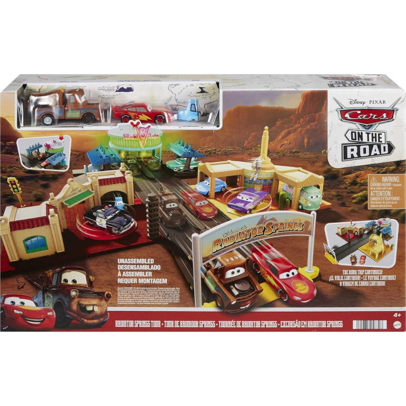 Ігровий набір Тачки Радіатор Спрінгс Mattel Disney and Pixar Cars On The Road Playset