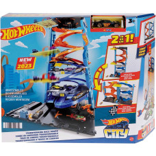 Ігровий набір Хот Вілс Супервежа для гонки Hot Wheels City Transforming Race Tower HKX43