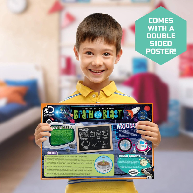 Науковий набір STEM пошук загадкових кристалів Discovery Mystery Crystal Geode Kit