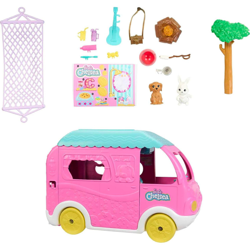 Ігровий набір Барбі Челсі кемпер 2 у 1 Barbie Camper Chelsea 2-in-1 Playset