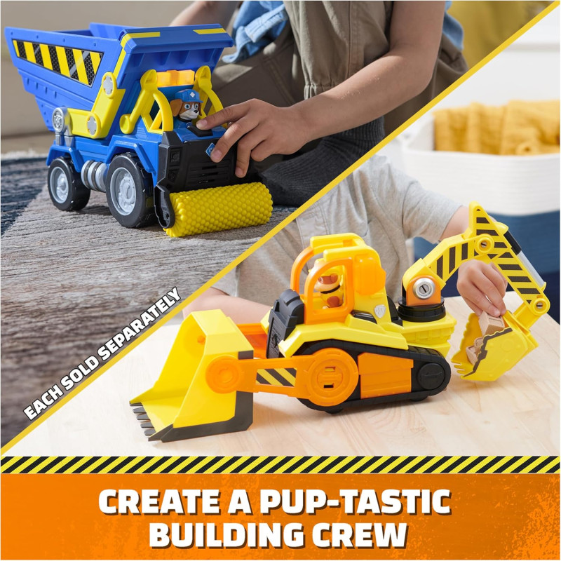 Щенячий Патруль Самоскид Paw Patrol Rubble Crew Bark Yard Deluxe Dump Truck 6070224