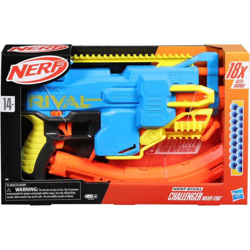 Іграшковий бластер Nerf Rival Challenger MXXIV 1200 Motorized Blaster 