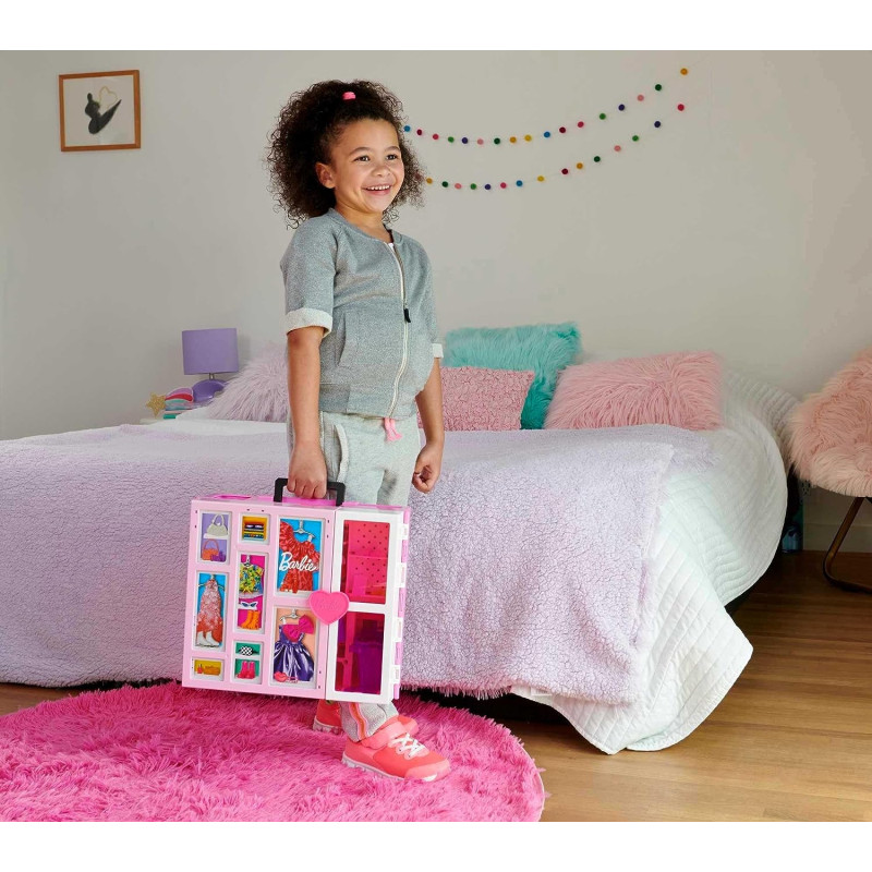 Ігровий набір Шафа Barbie Dream 35 предметів Barbie Dream Closet Playset 35 Clothes HBV28