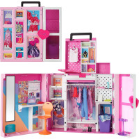Ігровий набір Шафа Barbie Dream 35 предметів Barbie Dream Closet Playset 35 Clothes HBV28