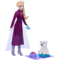 Лялька Ельза і ведмежа Mattel Disney Frozen Elsa Fashion Doll  Bear Cub Figure