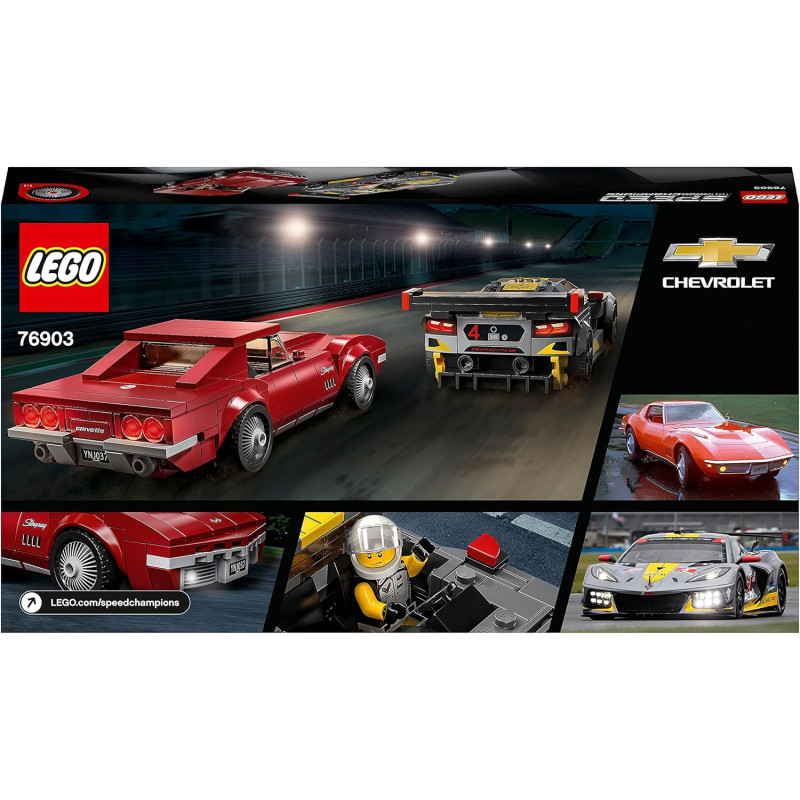 Конструктор Лего гоночні машинки LEGO 76903 Speed Champions Chevrolet Corvette