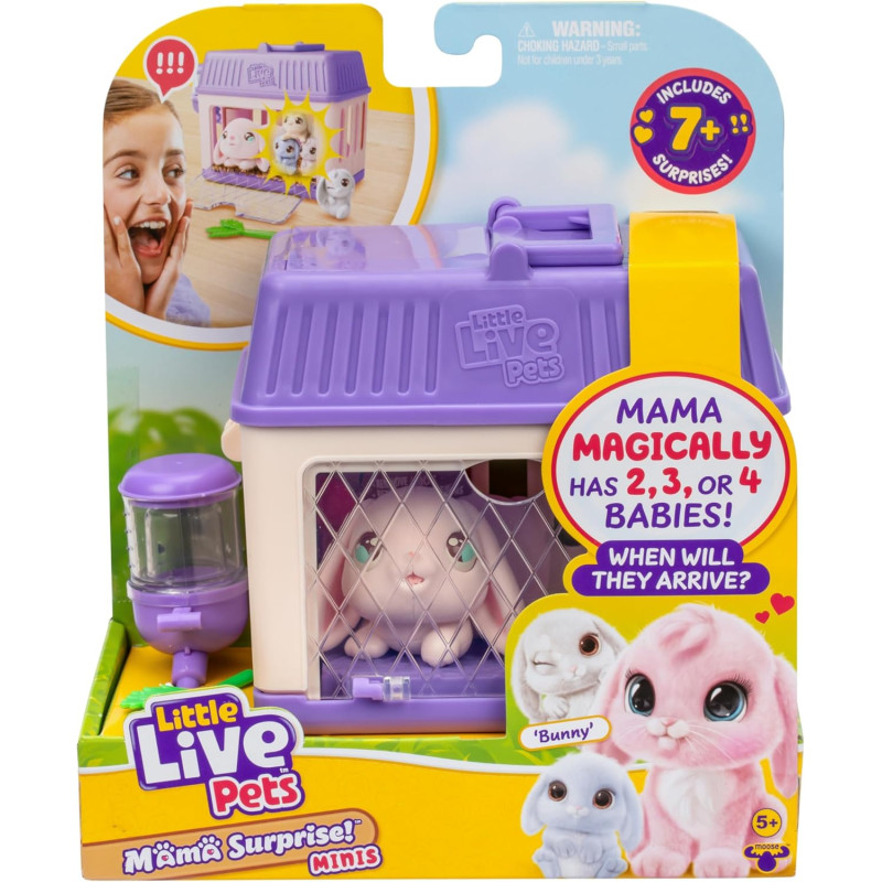 Ігровий набір Мама сюрприз Кролик Little Live Pets Mama Surprise Minis Bunny