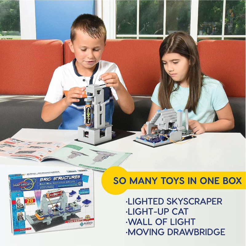 Ігровий набір для дослідження Snap Circuits BRIC Structures Brick Electronics Exploration Kit