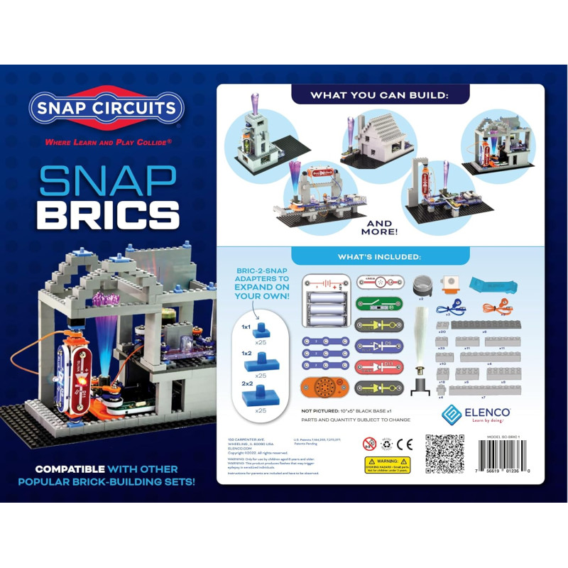 Ігровий набір для дослідження Snap Circuits BRIC Structures Brick Electronics Exploration Kit