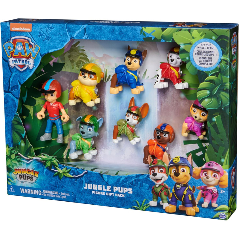 Фігурки Щенячий патруль Paw Patrol: Jungle Pups Action Figures Gift Pack 6068184