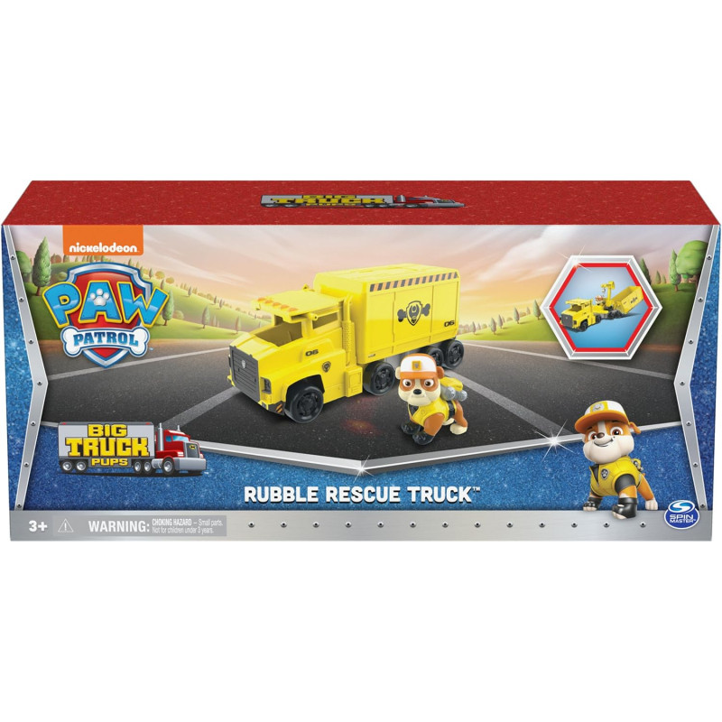 Щенячий патруль вантажівка трансформер Paw Patrol Big Truck Pup s Rubble Transforming Toy