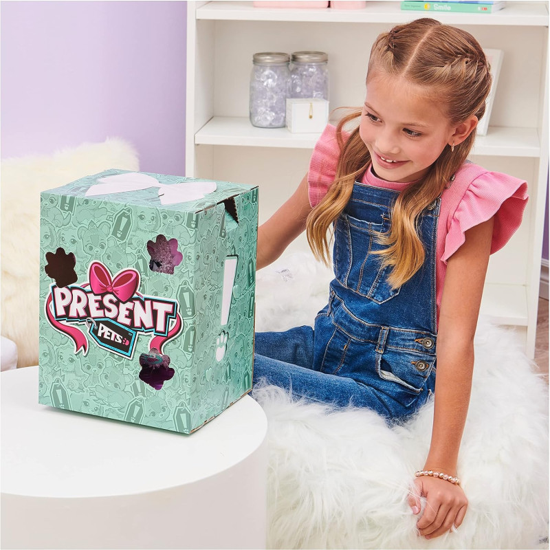 Інтерактивний песик сюрприз Present Pets Fairy Puppy Interactive Surprise Plush Toy