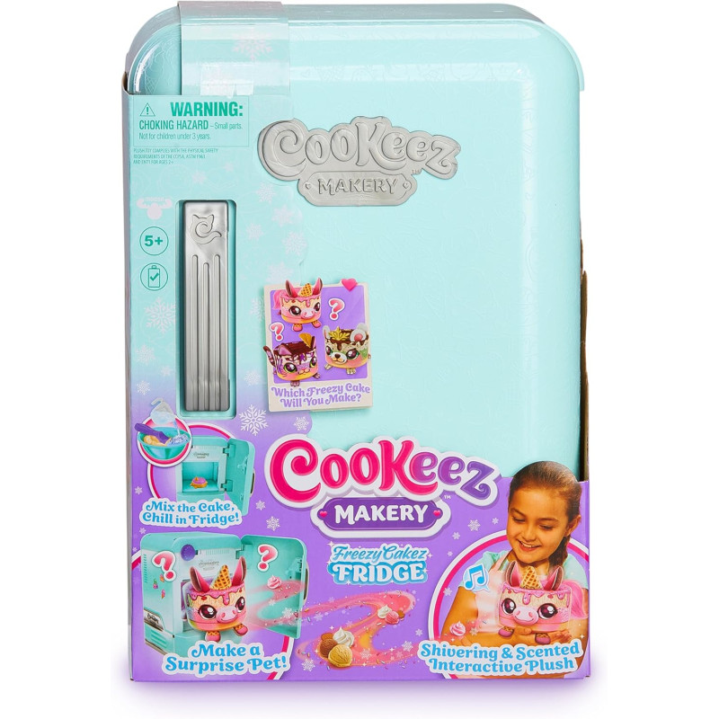 Інтерактивна іграшка сюрприз Cookeez Makery Freezy Cakez Mix Decorate Your Plush Best Friend