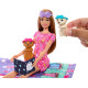 Ігровий набір лялька Барбі з цуценятами Barbie Doll  Playset with 2 Toy Dog Figures