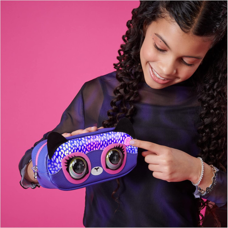 Інтерактивна сумочка на пояс зі світлом Гепард Purse Pets Savannah Spotlight Belt Bag Interactive Pet Toy 