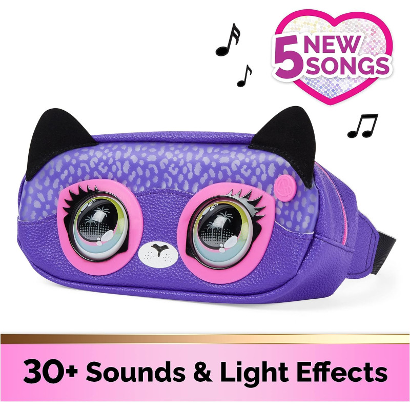 Інтерактивна сумочка на пояс зі світлом Гепард Purse Pets Savannah Spotlight Belt Bag Interactive Pet Toy 