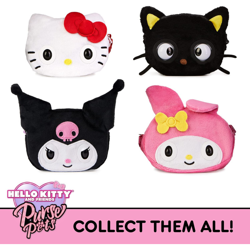 Інтерактивна сумочка Хело Кітті Шоколад Purse Pets Sanrio Hello Kitty and Friends Chococat